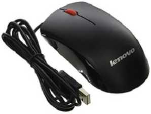 Mouse Lenovo - USB - Óptico - Cable SVR
