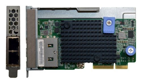 Lenovo Tarjeta de Red PCI Express ThinkSystem de 2 Puertos, RJ-45, 10.000 Mbit/s BASE-T NO ES PCI OPCION SVR