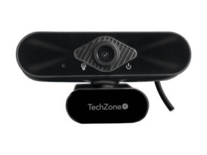 Cámara Web TechZone TZCAMPC02 - 1080p - USB - Micrófono - Negro .