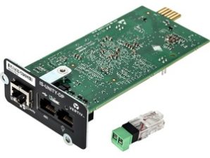 Módulo de Gestión Liebert IS-UNITY-DP Vertiv - 2 Network RS-485 Gestión, 1 RJ-45 10/100Base-TX Network Gestión, 1 USB - Para Gestión de red SNMP MODBUS RTU MODBUS IP