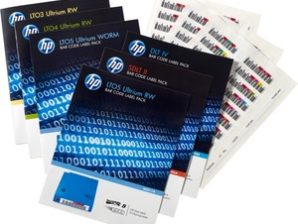 HPE LTO-7 ULTRIUM RW BAR CODE LABEL PACK