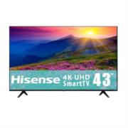 Televisor Hisense A6GV 43" Smart TV UHD 4K Resolución 3840x2160 Sin Bizel Wi-Fi Compatible con Alexa