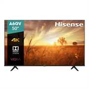 Televisor Hisense A6GV 50" Smart TV UHD 4K VIDAA Sin Bizel Compatible Google Assistant/Alexa