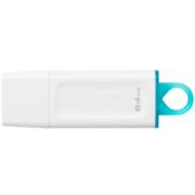 Memoria USB Kingston DataTraveler Exodia 64 GB 3.2 Gen1 Color Blanco