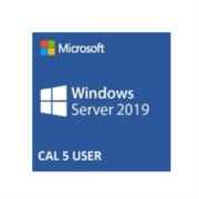 Software Microsoft Windows Server 2019 Client Access Licencia 5 Usuarios