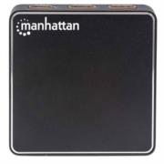 Video Splitter Manhattan HDMI 4K a 60Hz 2 Puertos Color Negro