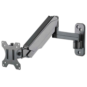 Soporte Manhattan Universal Pared para Monitor 17" a 32" Pistón Brazo Articulado Hasta 8 Kg