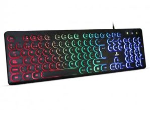 Teclado USB Iluminado Retro N