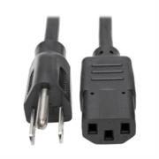 Cable Tripp Lite Alimentación CA para Computara de Escritorio NEMA 5-15P a C13 10A 18AWG 6.1m Color Negro