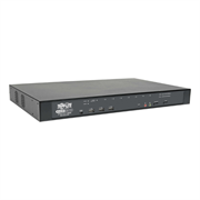 Consola Tripp Lite KVM 8 Puertos Cat5 sobre IP Virtual Media 1 Usuario Local/1 Remoto para Instalación 1U Rack