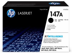 Tóner HP LaserJet 147A Negro, 10.500 Páginas CARTRIDGE 10 500 PAG