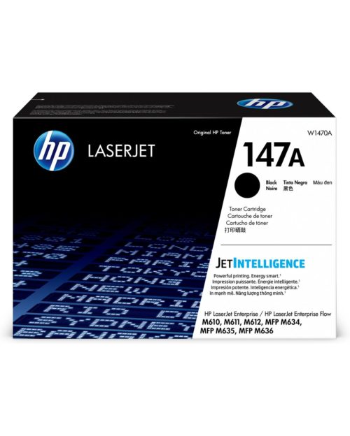 Tóner HP LaserJet 147A Negro, 10.500 Páginas CARTRIDGE 10 500 PAG