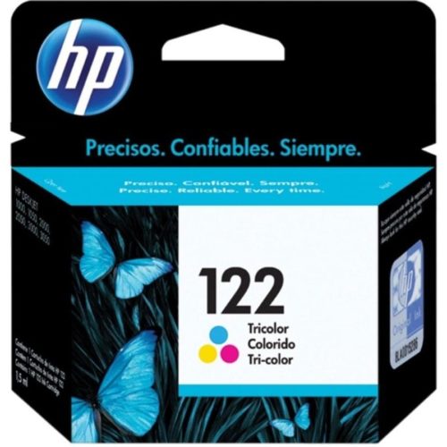 Cartucho HP 122 Tricolor Original, 100 Páginas RENDIMIENTO 100PáGS.CH562HL