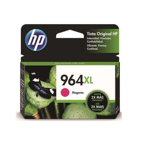 Cartucho HP 964XL Alto Rendimiento Magenta, 1600 Páginas RENDIMIENTO 1600 PAGINAS 3JA55AL