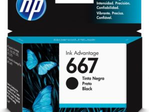 Cartucho HP 667 Negro Original, 120 Páginas 120PAGS 3YM79AL