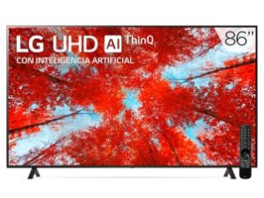 TELEVISOR LG UHD TV 86IN GEN5 AI 4K THINQ AI SMART TV