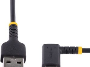 CABLE 15CM DE CARGA USB A USB C ACODADO - USB 2.0 - TIPO C