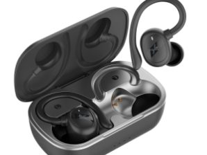 AUDIFONOS BT TWS CON SUJETADOR - NEGRO - HAKEN