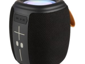 BOCINA BT PORTATIL RGB NOVEL DR UM - NEGRA