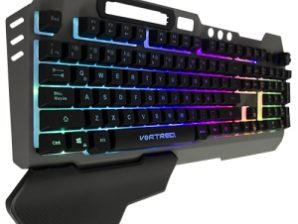 TECLADO GAMING RGB PROGRAMABLE DE MEMBRANA - HOLDER