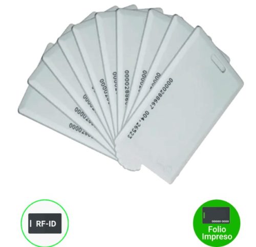 Tarjetas compatibles con lectores RFID con fr
