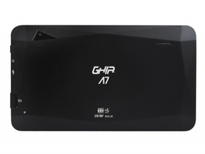 Tableta GHIA A7 - 7" - A50 Quad Core - 1GB - 16GB - Cámara 0.3MP/ 2MP - Wi-Fi - Bluetooth - Android 9 Go Edition - Negro WIFI BT/ANDROID 9 /NEGRA