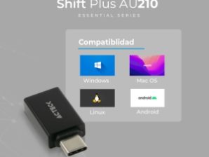 ADAPTADOR ACTECK USB TIPO C A U SB 3.0 SHIFT PLUS AU210/TIPO DONGLE