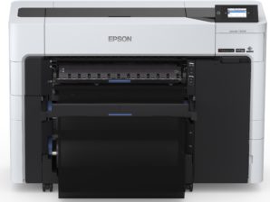 Epson SureColor T3770DR (SCT3770DR) de 24 pulgadas doble rollo o rebobinador de 5 tintas y Adobe PostScript -
