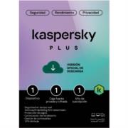 Licencia Antivirus ESD Kaspersky Plus 1 Año 1 Dispositivo 1 Cuenta KPM