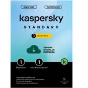 Licencia Antivirus ESD Kaspersky Standard Mobile 1 Año 1 Dispositivo