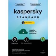 Licencia Antivirus ESD Kaspersky Standard Mobile 1 Año 3 Dispositivos