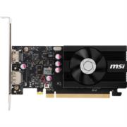 Tarjeta Gráfica MSI NVIDIA GeForce GT1030 2GB OC DDR4 PCIe HDMI/DP Bajo Perfil