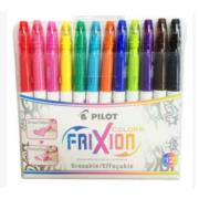 MARCADOR PILOT FRIXION BORRABLE C/12 COLORES SURTIDOS