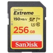 Memoria SD SanDisk Extreme UHS-I 256GB 180MBs Clase 10 V30 4K