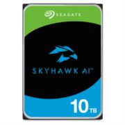 Disco duro Seagate SkyHawk AI 10TB SATA 6Gbs 3.5" 256MB 7200RPM Air Admite 16 Bahías/64 Cámaras Videovigilancia