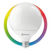Foco Globo Steren LED Wi-Fi Multicolor RGB 15W Compatible Android/iPhone