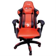 Silla Stylos Gamer Brazo Ajustable Color Negro-Rojo