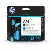 Cabezal de Impresión HP DesignJet 774 Color Negro Mate-Cian
