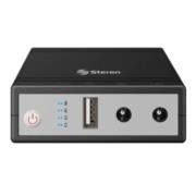 Mini UPS Steren NB-050 para Módem Batería 2200 mAh Multisalida