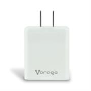Cargador Vorago Quick Charge AU-350 para Pared 3.0A PD 20W USB A-C Color Blanco