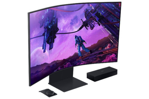 SAMSUNG SAMSUNG MONITOR ARK 55INC GAMIN 4K SMART C/BOCINAS PIVOT