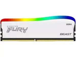 KVR (ARROBA) FURY RAM BEAST BLANCO 8GB DIMM DDR4 3200MT/S RGB CL16 1RX8 XMP