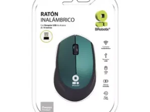 BRobotix MOUSE INALAMBRICO CON BATERIAS OLIVO MOUSE INALAMBRICO CON BATERIAS OLIVO