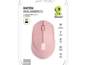 BRobotix MOUSE INALAMBRICO CON BATERIAS ROSA MOUSE INALAMBRICO CON BATERIAS ROSA