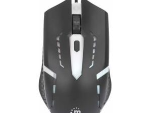 Manhattan MOUSE OPTICO LUMINISCENTE RGB U SB NEGRO MOUSE OPTICO LUMINISCENTE RGB U SB NEGRO