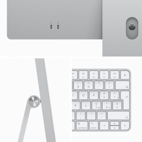 Apple IMAC 24 4.5 K DISPLAY M3 8 CPU Y 10 GPU 512 GB 8GB RAM PLATA IMAC 24 4.5 K DISPLAY M3 8 CPU Y 10 GPU 512 GB 8GB RAM PLATA
