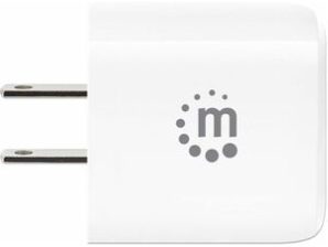 Manhattan CARGADOR PARED 20W USB-C PD 20W Y USB-A QC 18W CARGADOR PARED 20W USB-C PD 20W Y USB-A QC 18W