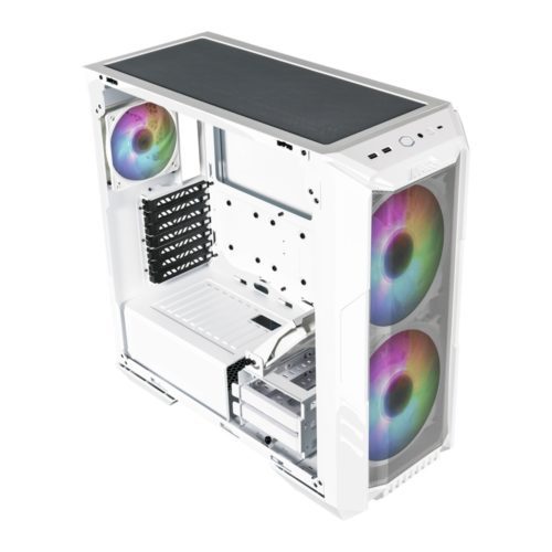 Cooler Master GABINETE COOLER MASTER HAF 500ARGB BLANCO TG MEDIA TORRE ATX Cooler Master GABINETE COOLER MASTER HAF 500 ARGB BLANCO TG MEDIA TORRE ATX ARGB BLANCO TG MEDIA TORRE ATX