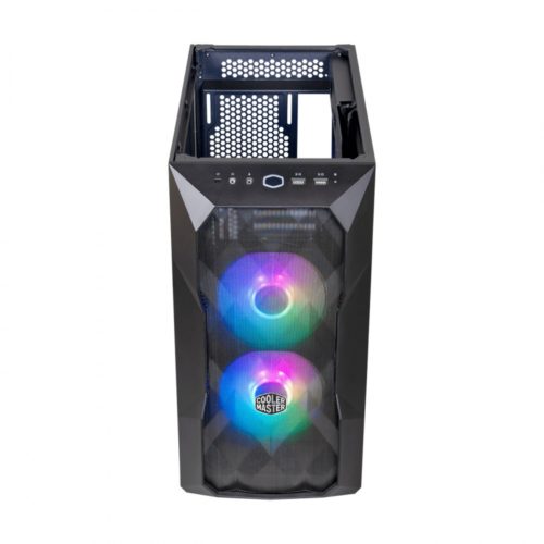 Cooler Master (A) GABINETE COOLER MASTER TD300MESH ARGB NEGRO TG MEDIA TORRE ATX GABINETE COOLER MASTER TD300 MESH ARGB NEGRO TG MEDIA TORRE ATX