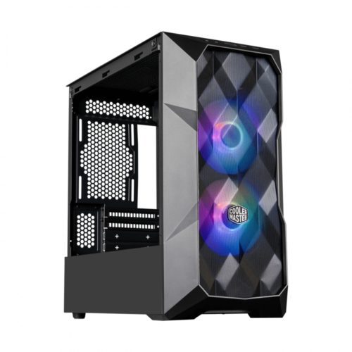 Cooler Master (A) GABINETE COOLER MASTER TD300MESH ARGB NEGRO TG MEDIA TORRE ATX GABINETE COOLER MASTER TD300 MESH ARGB NEGRO TG MEDIA TORRE ATX